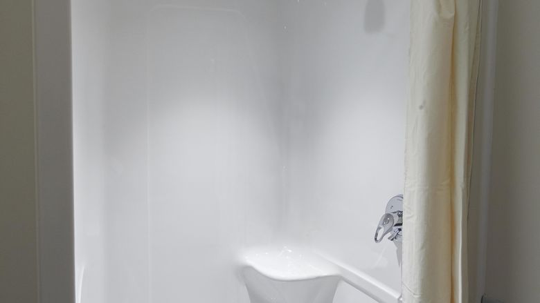 Shower at Penn State Abington Lions Gate near Philadelphia