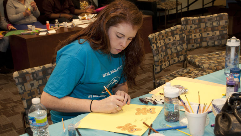 Student at Sexual Abuse Awareness Program