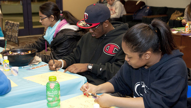 Students at Sexual Abuse Awareness Program