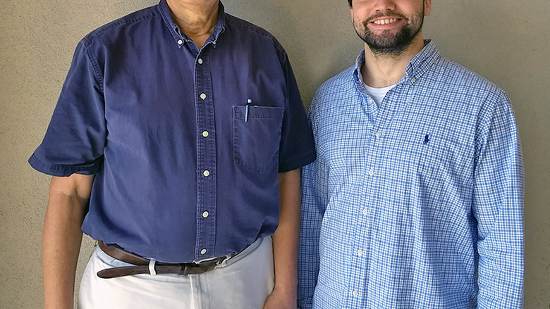 Tom Smith and student