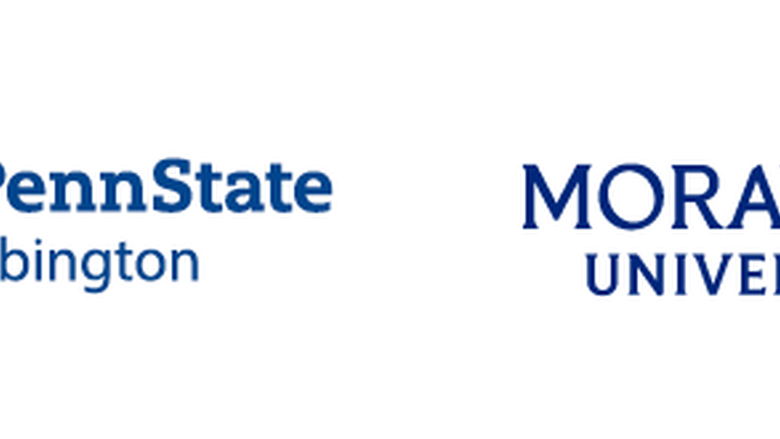 Penn State Abington and Moravian University logo