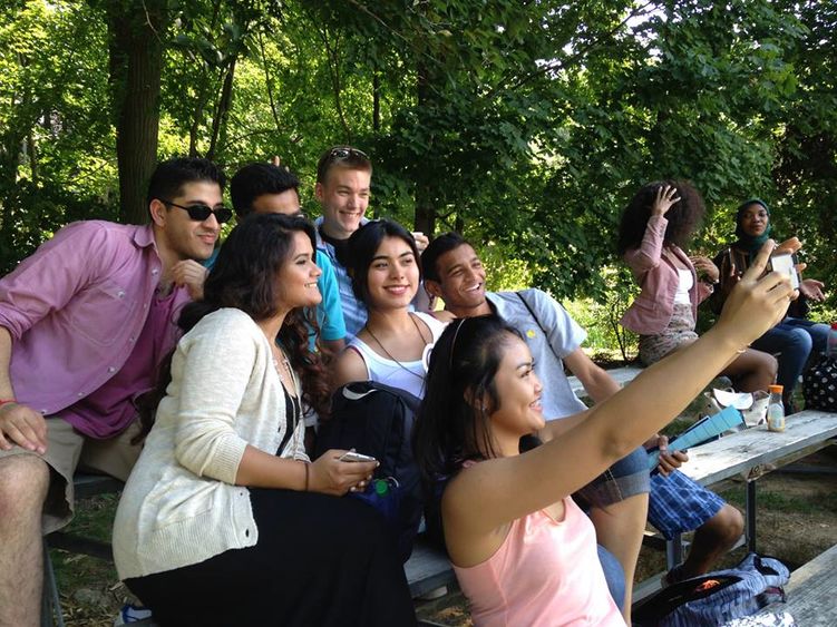 Group selfie