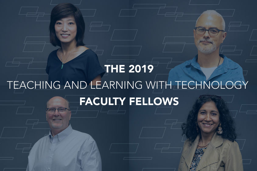 head shots of the 2020 T L T faculty fellows