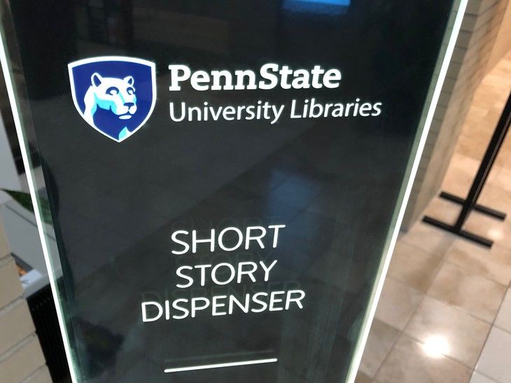 Short Edition short story dispenser