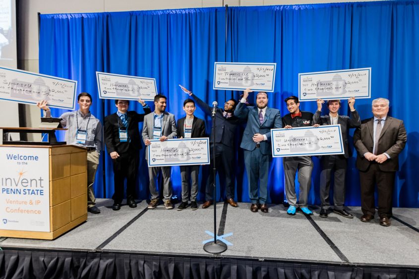 IncU Competitors at the Invent Penn State Venture and IP Conference