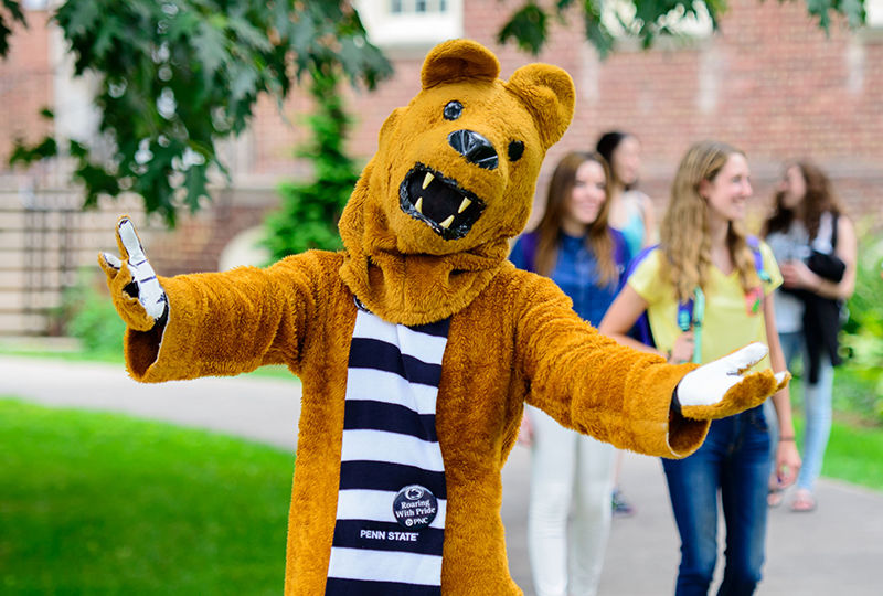 Nittany Lion Hug Nittany Lion Hug