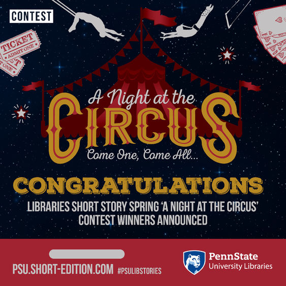 A Night at the Circus, Short Stories contest winner graphic A Night at the Circus, Short Stories contest winner graphic