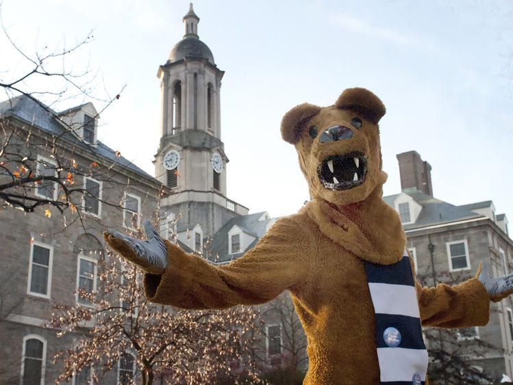 Nittany Lion at Old Main